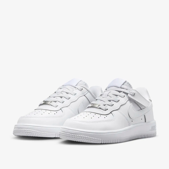 Bling Nike Air Force 1 Low Easy On Sneakers made with Black Crystals Kids - Picture 5 of 6